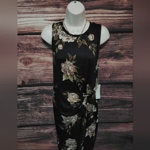 Nine Britton Women's Midi Floral Dress Size XL New With Tags!
